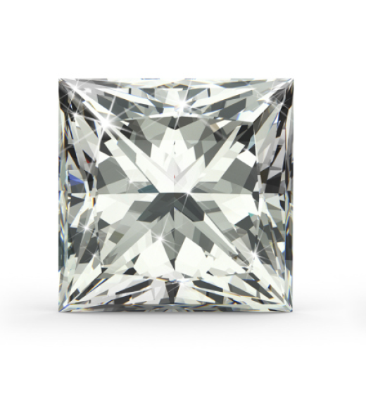 PRINCESS 1 CARAT H COLOR SI1 CLARITY DIAMOND PRINCESS 1 CARAT H COLOR SI1 CLARITY DIAMOND